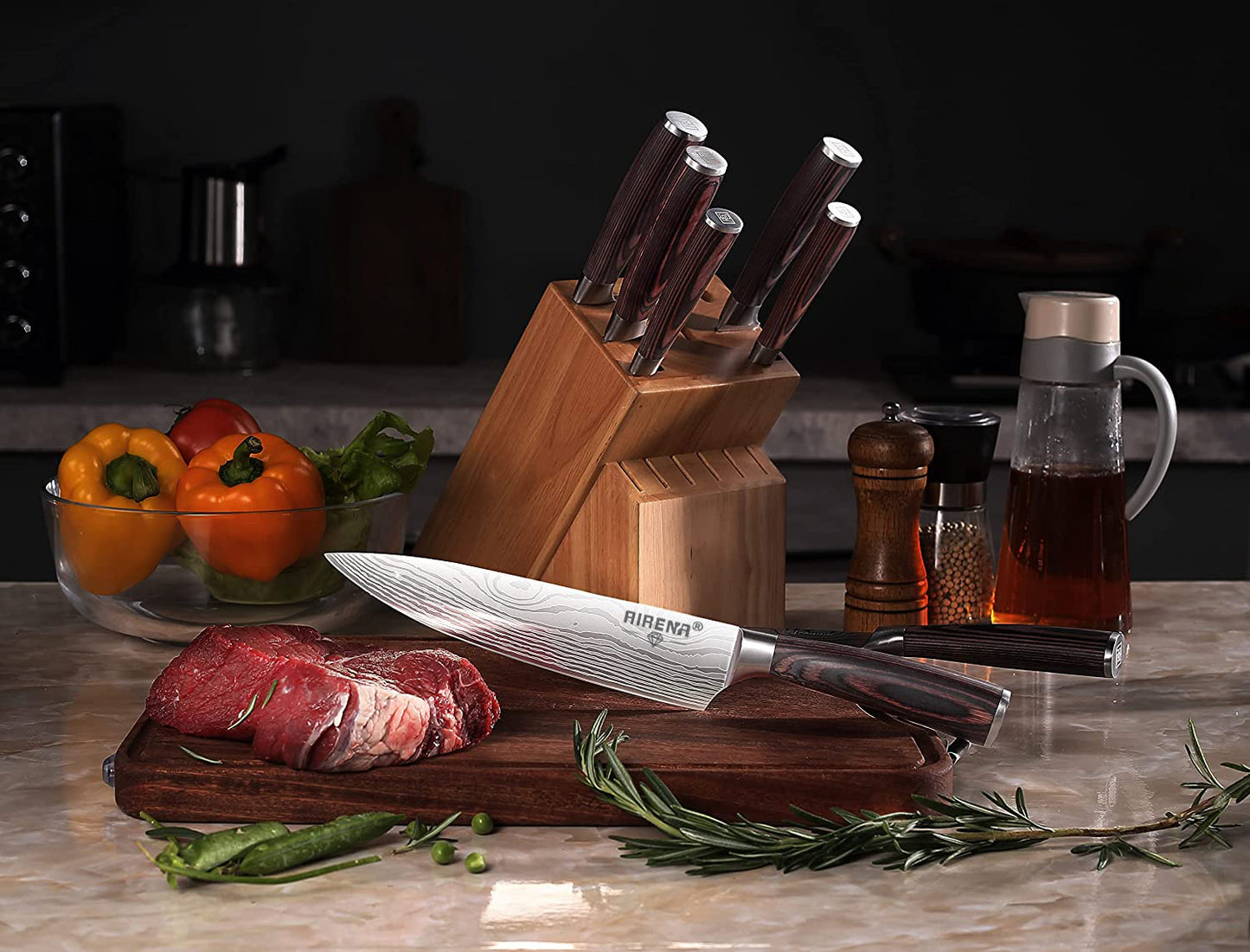 Boning Knife 6 Inch, Super Sharp Fillet Knife with High Carbon Stainless Steel Blade, Deboning Knives, Professional Boning Knives for Meat Poultry Chicken, Pakkawood Handle with Gift Box