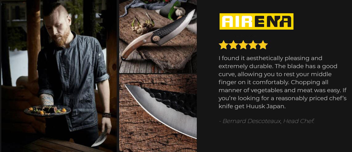 Hand-Forged Butcher Knife -Meat Cleaver - 6" Professional Kitchen Knife, Fishing Filet & Bait Knives Outdoor Survival Knife Multi-purpose Kitchen Knives for BBQ, Camping, Tactical, Deboning
